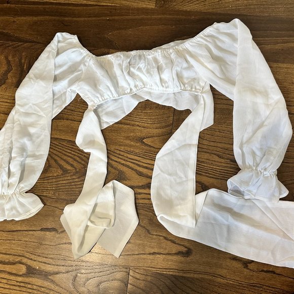 LONG SLEEVE BRA TOP - Picture 5 of 6